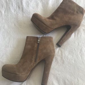 BCBGeneration leather suede booties